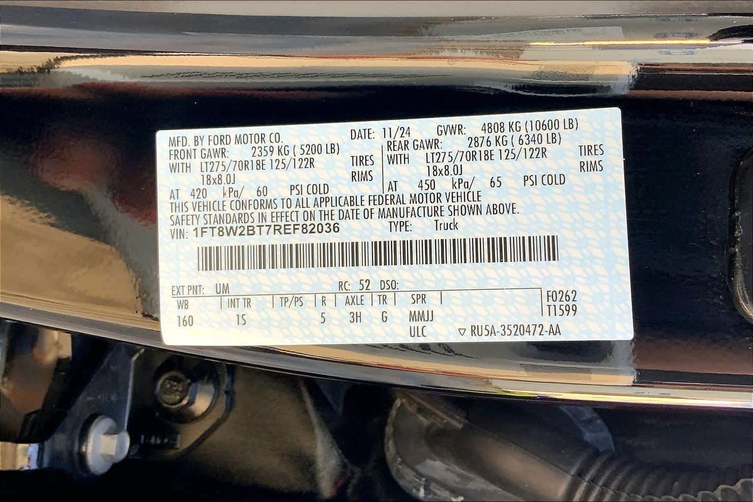 Certified 2024 Ford F250 XL w/ STX Appearance Package AWD/4WD image 37