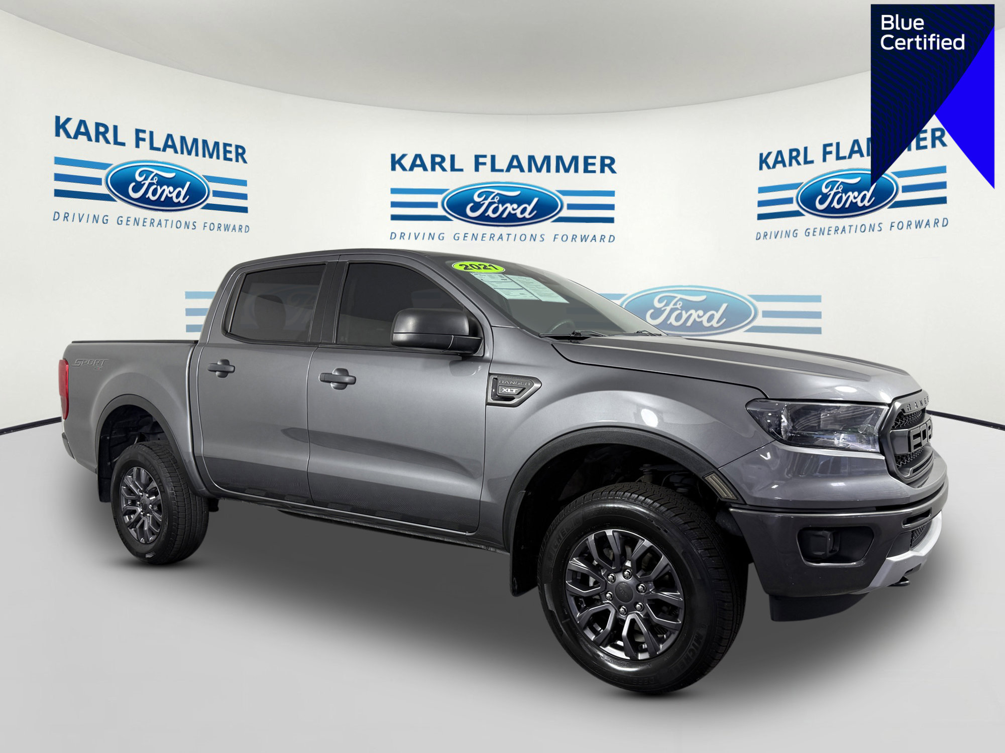 Certified 2021 Ford Ranger XLT w/ Equipment Group 301A Mid