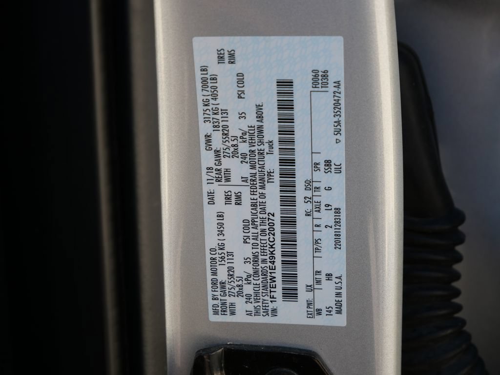 Certified 2019 Ford F150 Lariat AWD/4WD image 45