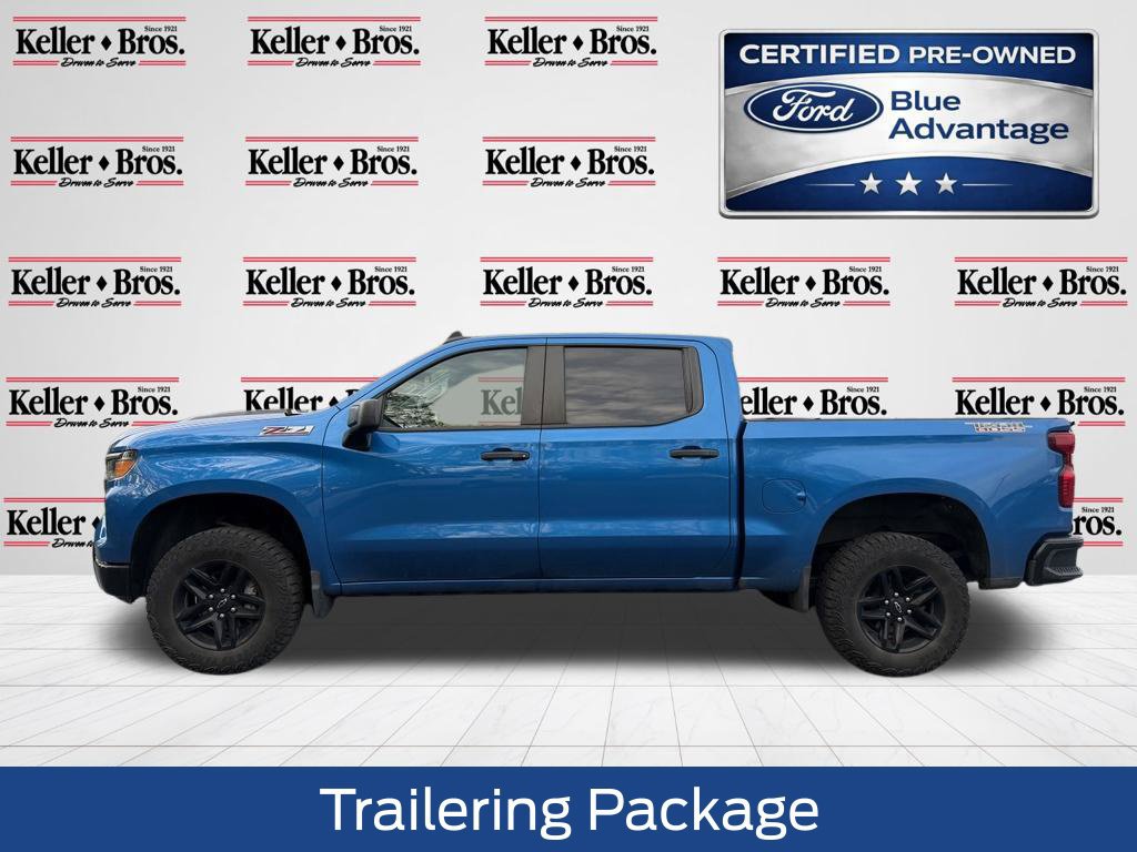 Used 2024 Chevrolet Silverado 1500 Custom Trail Boss w/ LPO, Dark Essentials Package AWD/4WD image 4