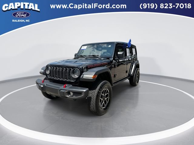 Used 2024 Jeep Wrangler Unlimited Rubicon w/ Technology Group AWD/4WD image 4