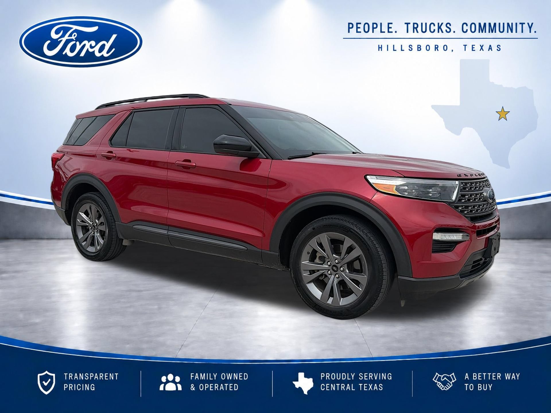 Certified 2022 Ford Explorer XLT w/ Equipment Group 202A AWD/4WD image 3