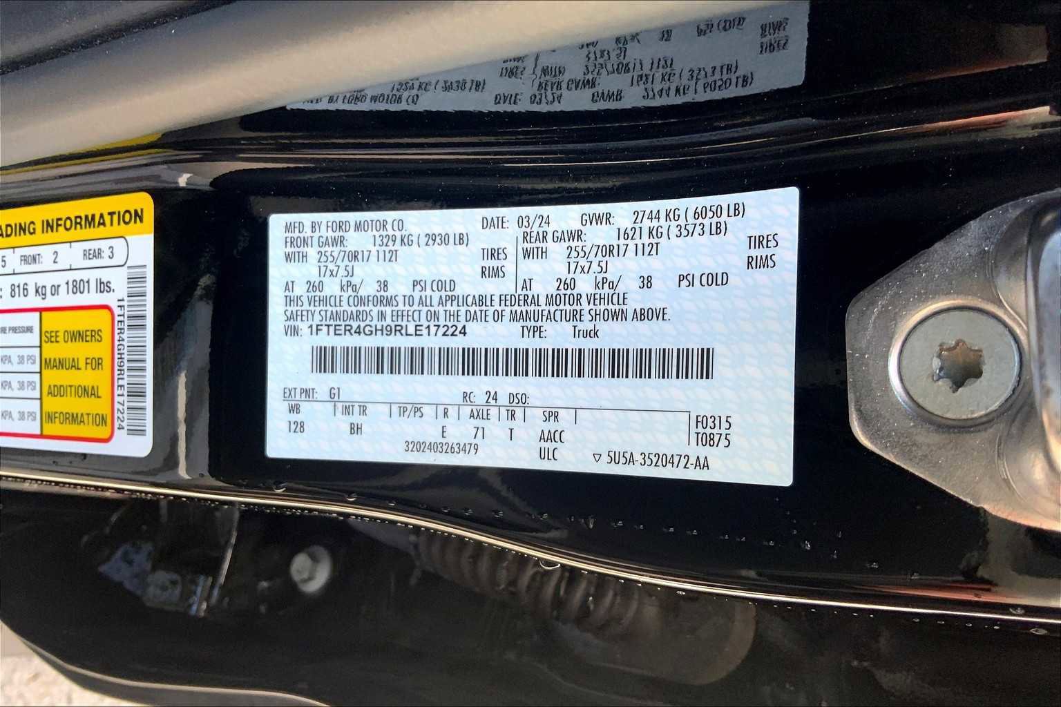 Certified 2024 Ford Ranger XLT image 34