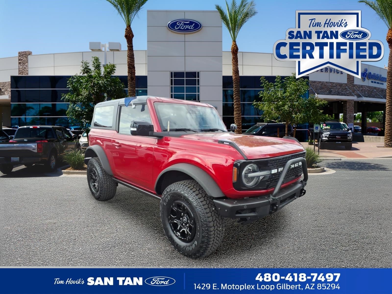 Certified 2021 Ford Bronco First Edition