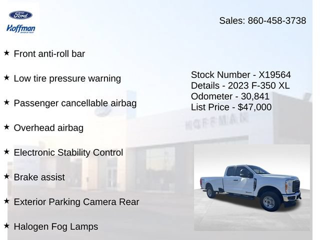 Certified 2023 Ford F350 XL w/ Snow Plow Prep Package AWD/4WD image 20