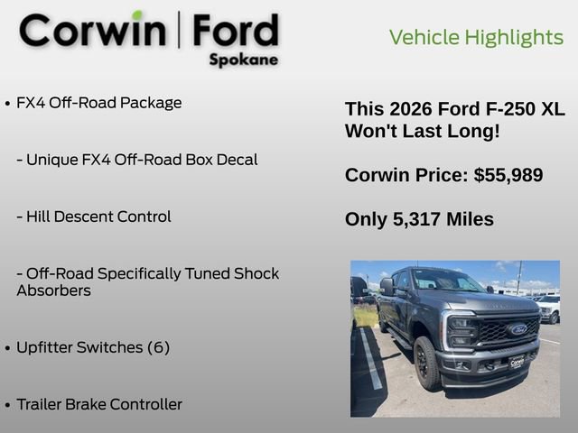 Certified 2026 Ford F250 XL w/ STX Appearance Package AWD/4WD image 12
