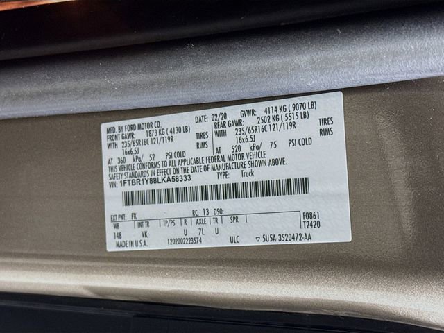 Certified 2020 Ford Transit 250 Low Roof image 26