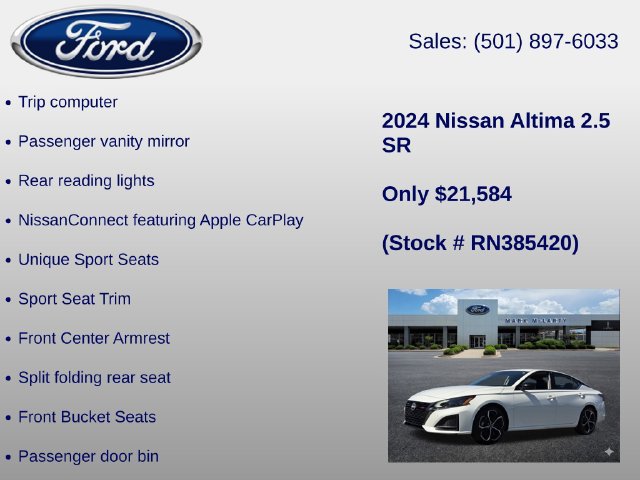 Used 2024 Nissan Altima 2.5 SR FWD image 30