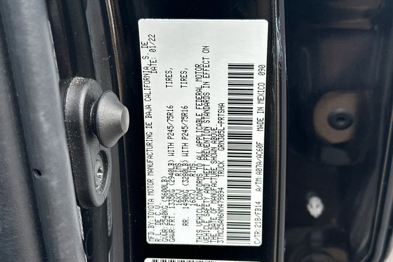 Used 2022 Toyota Tacoma SR image 27