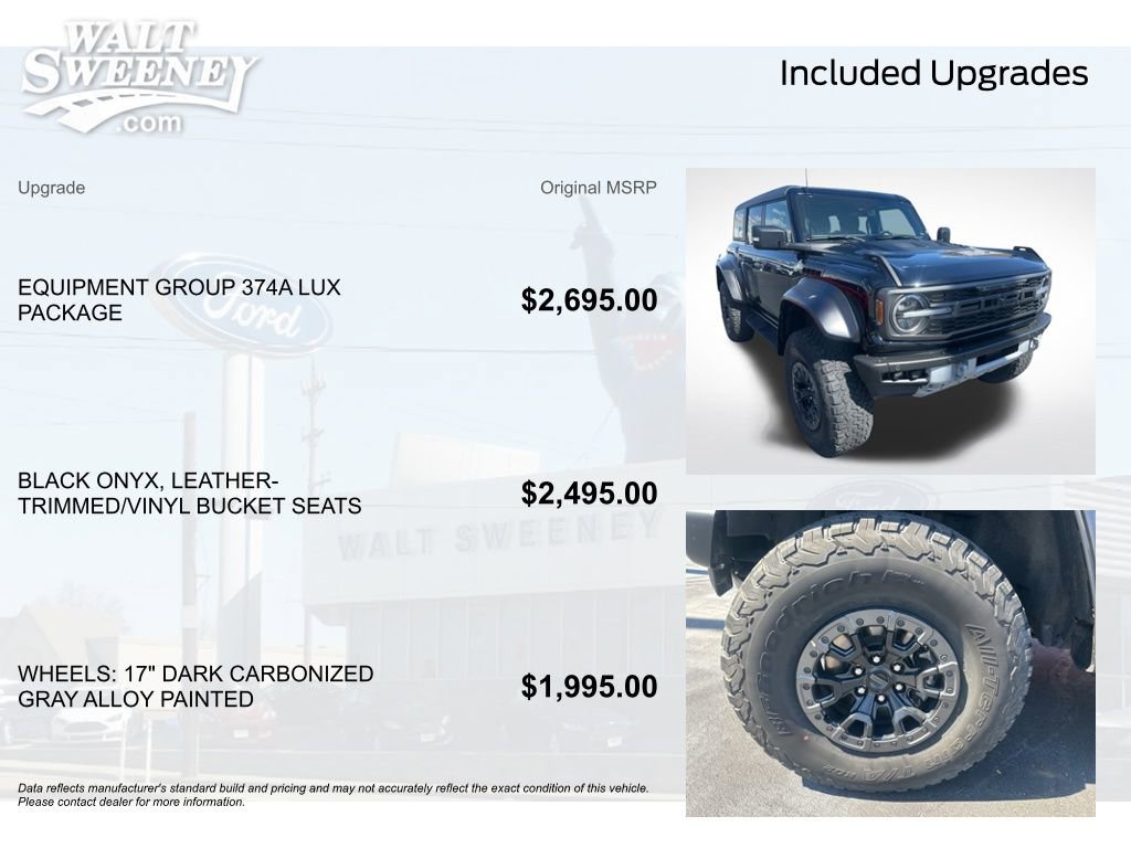 Certified 2022 Ford Bronco Raptor image 11