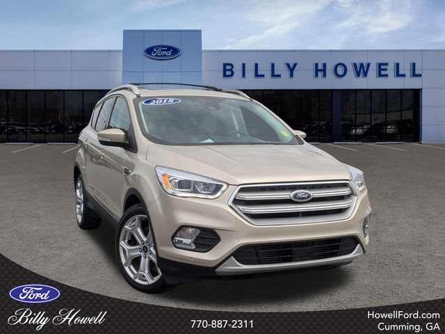 Certified 2018 Ford Escape Titanium w/ Ford Safe & Smart Package