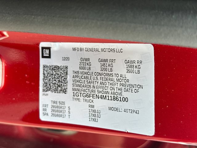 Used 2021 GMC Canyon AT4 w/ Trailering Package AWD/4WD image 30