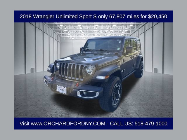Used 2018 Jeep Wrangler Unlimited Sport S