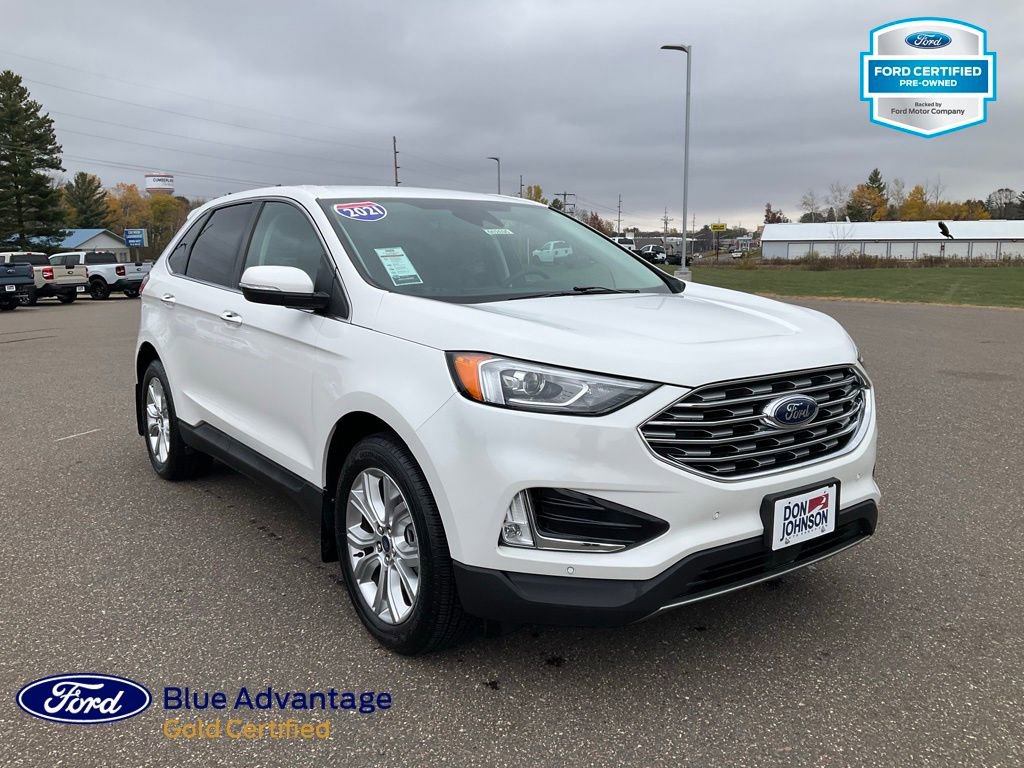 Certified 2021 Ford Edge Titanium w/ Class II Trailer Tow Package image 5
