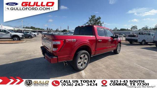 Certified 2023 Ford F150 Platinum w/ Equipment Group 701A High AWD/4WD image 8
