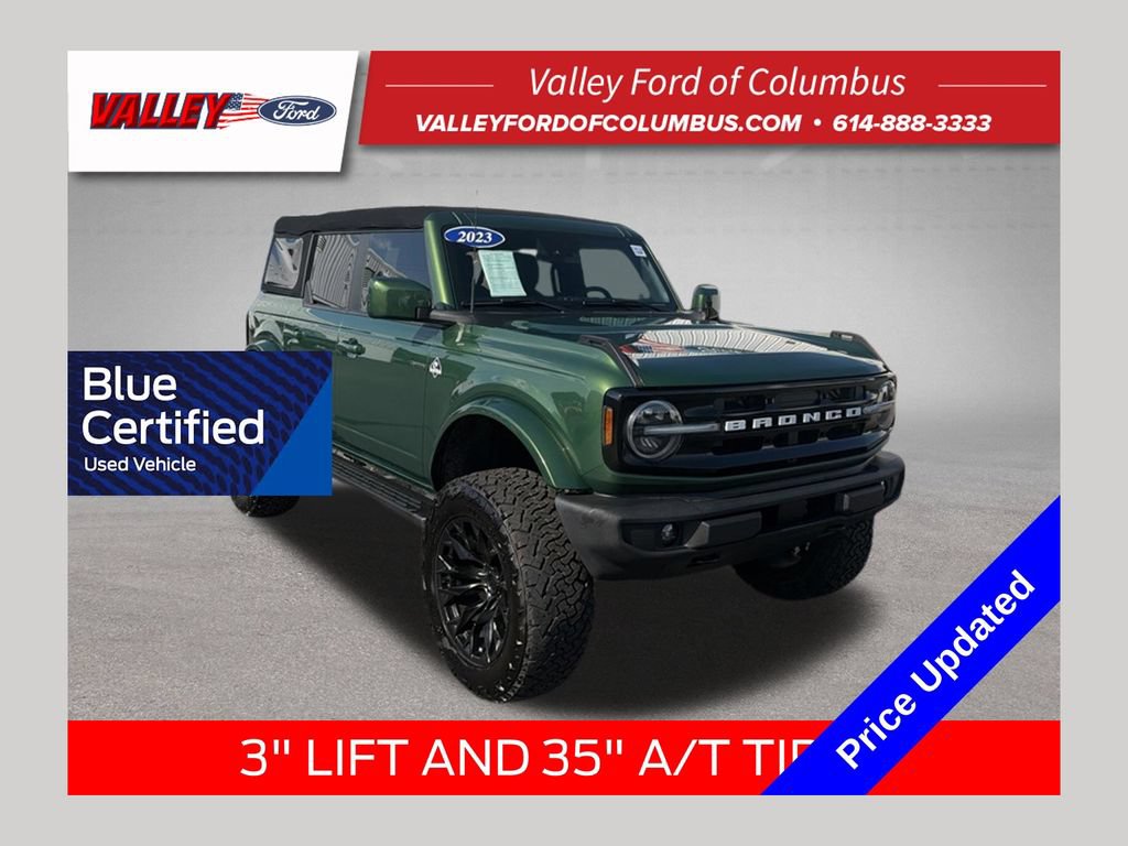 Certified 2023 Ford Bronco Outer Banks AWD/4WD image 1