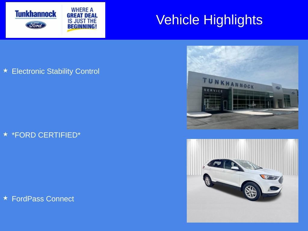 Certified 2024 Ford Edge SEL image 12