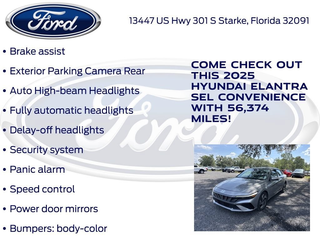 Used 2025 Hyundai Elantra SEL FWD image 21