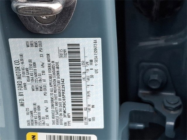 Certified 2023 Ford Bronco Sport Outer Banks w/ Tech Package image 28