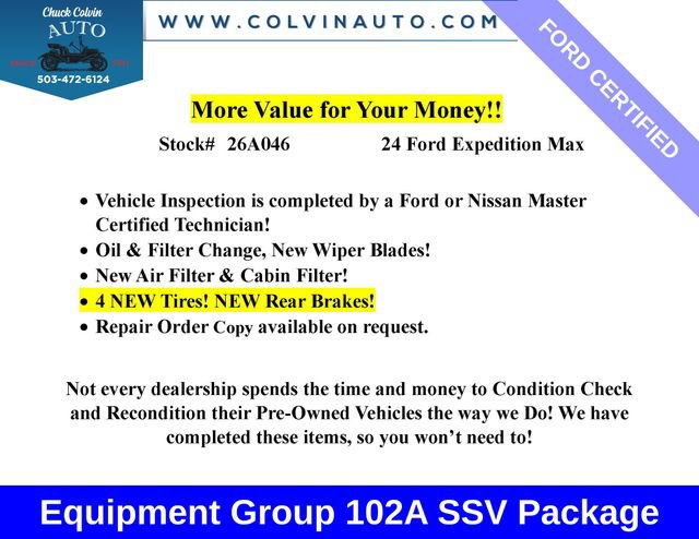 Certified 2024 Ford Expedition Max XL AWD/4WD image 2