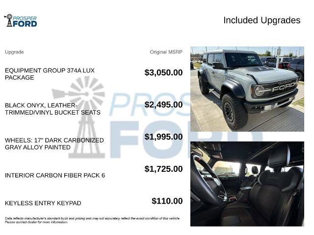 Certified 2023 Ford Bronco Raptor image 3