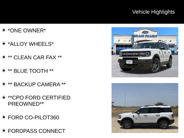 Certified 2024 Ford Bronco Sport Big Bend w/ Convenience Package AWD/4WD image 4