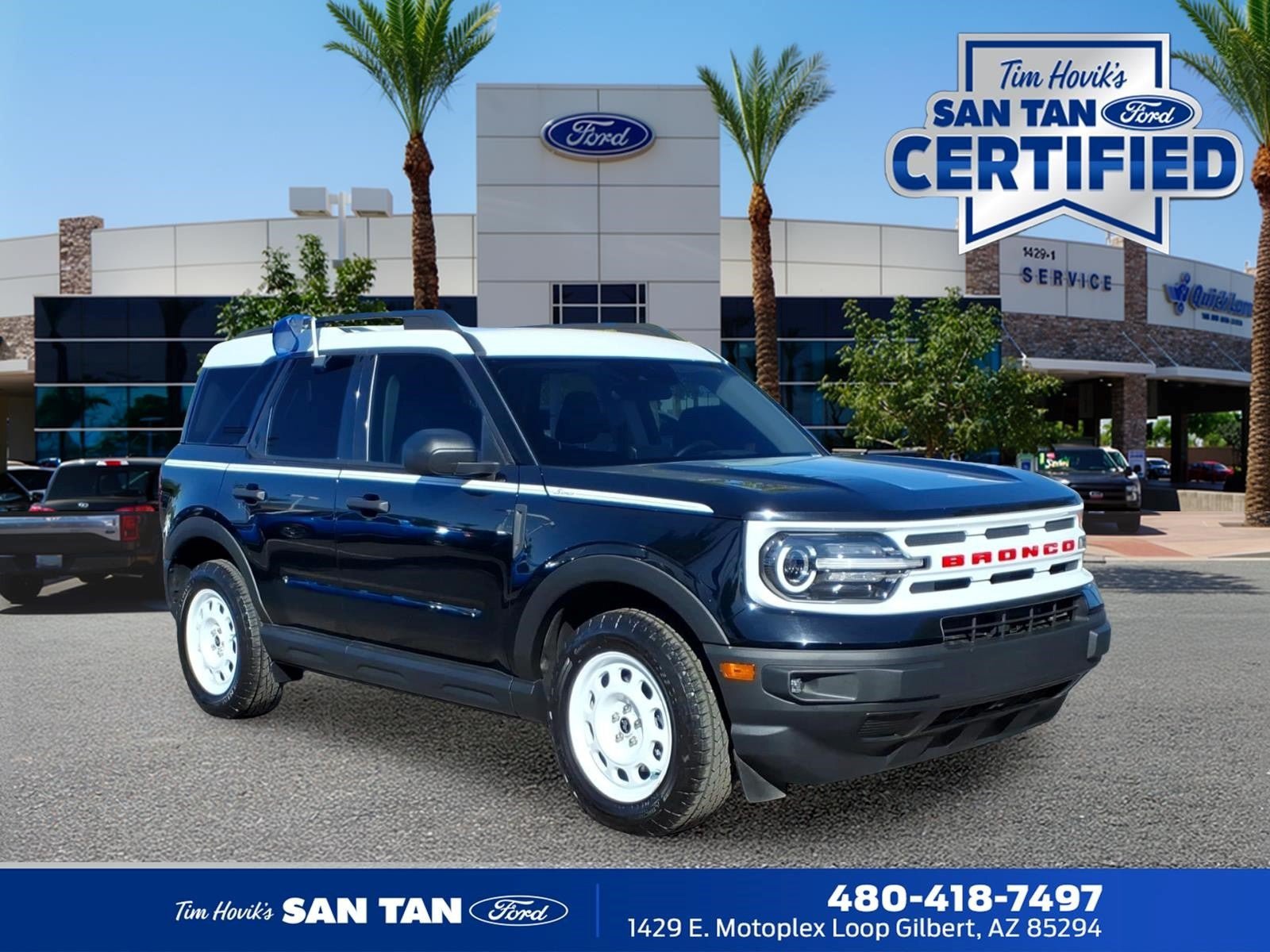 Certified 2024 Ford Bronco Sport Heritage w/ Heritage Convenience Package AWD/4WD image 1