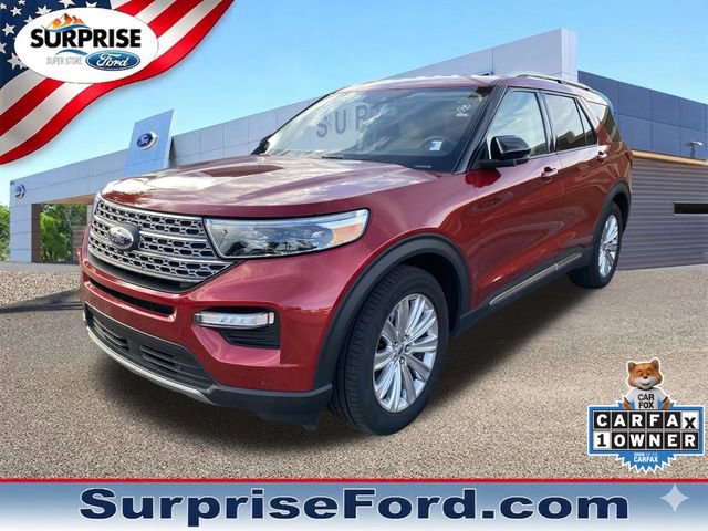 Certified 2021 Ford Explorer Limited w/ Equipment Group 301A