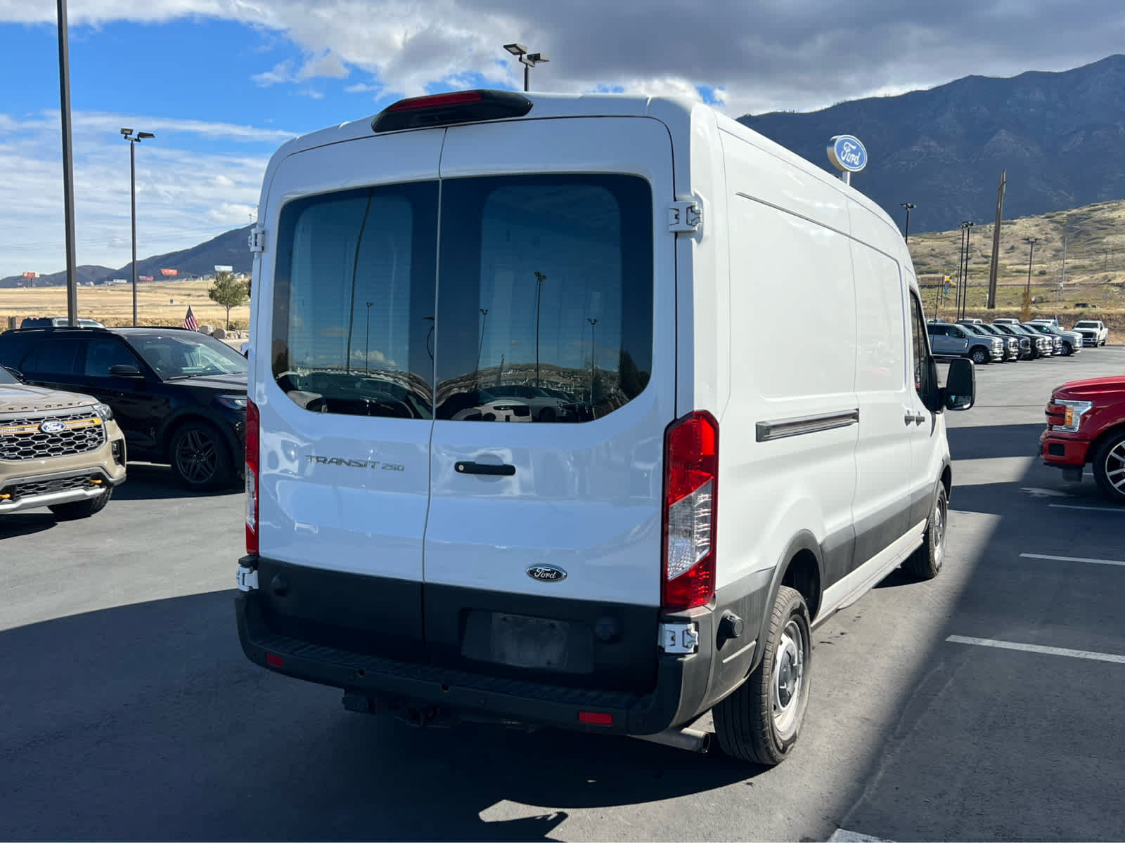 Certified 2023 Ford Transit 250 Medium Roof w/ Load Area Protection Package RWD image 8
