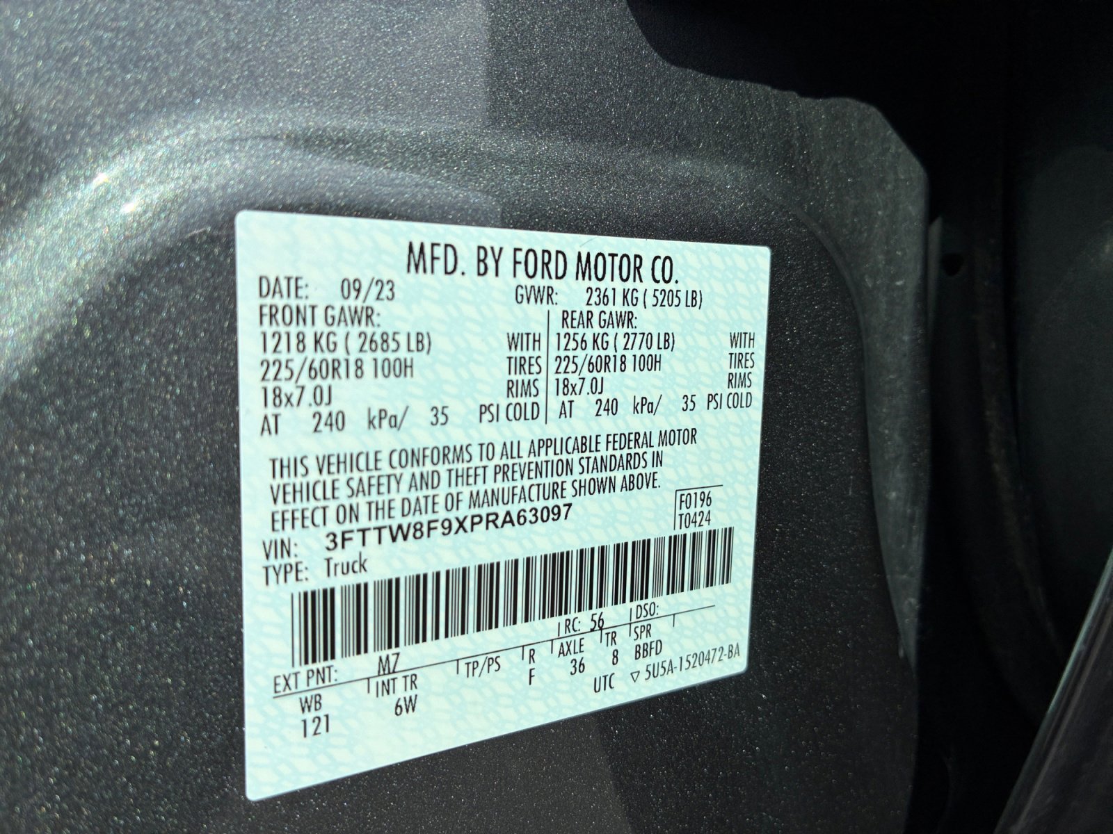 Certified 2023 Ford Maverick Lariat w/ Lariat Luxury Package image 25