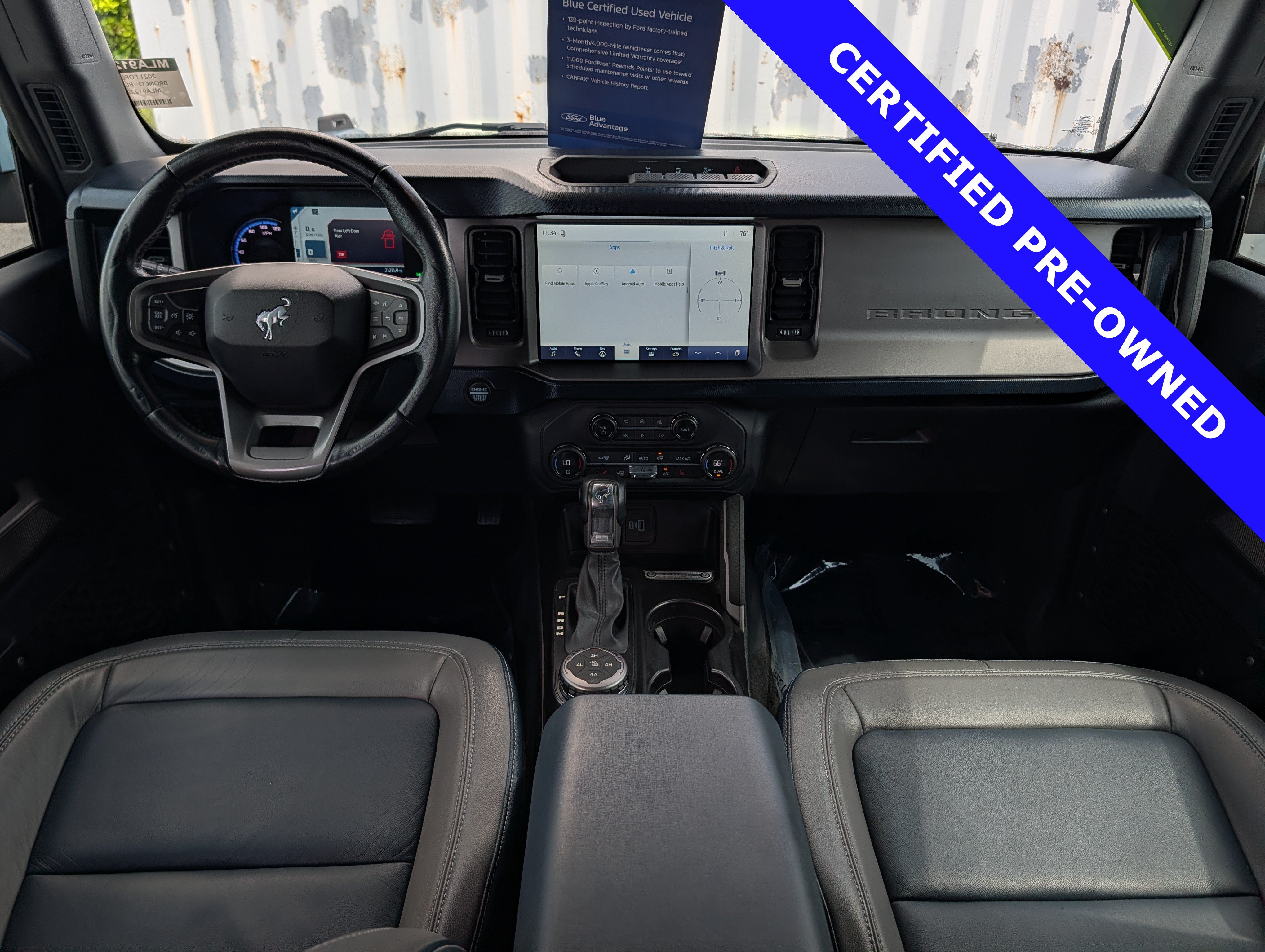 Certified 2021 Ford Bronco Outer Banks AWD/4WD image 16