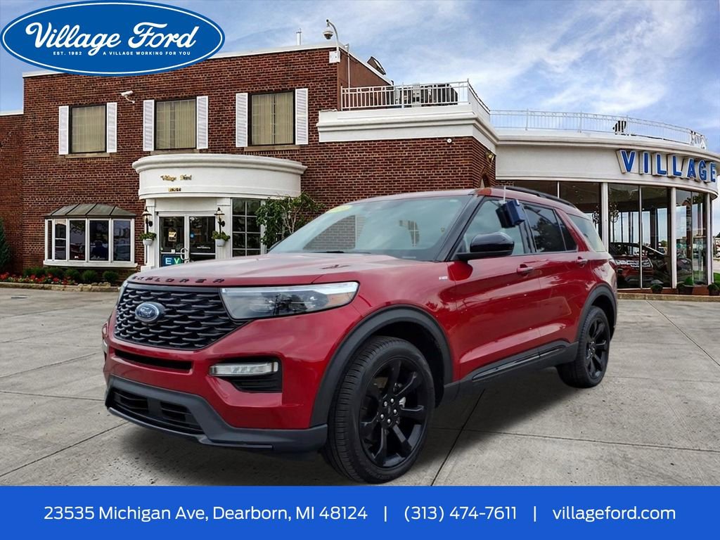 Certified 2024 Ford Explorer ST-Line w/ Class IV Trailer Tow Package