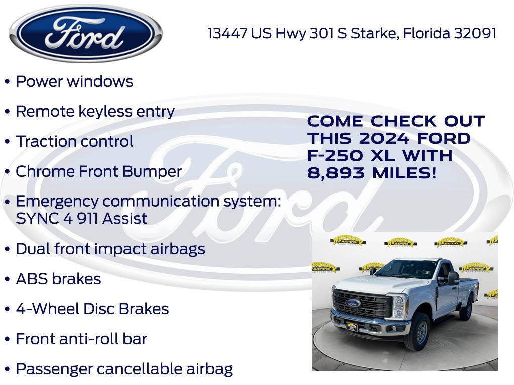 Certified 2024 Ford F250 XL w/ XL Off-Road Package image 27