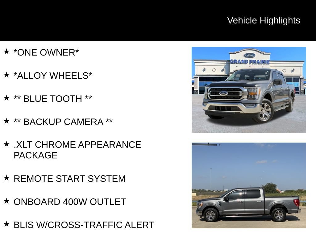 Certified 2023 Ford F150 XLT w/ Equipment Group 302A High RWD image 4