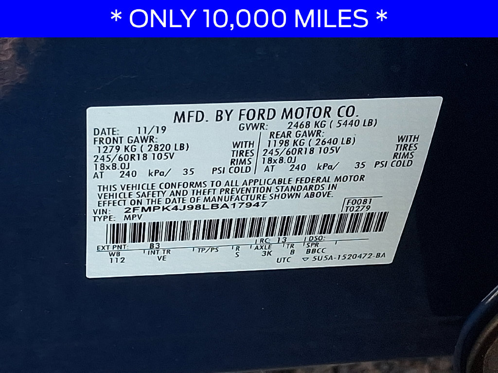 Certified 2020 Ford Edge SEL w/ Convenience Package AWD/4WD image 29
