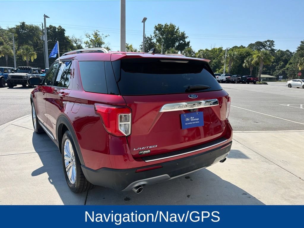 Certified 2023 Ford Explorer Limited w/ Limited Technology Package RWD image 6
