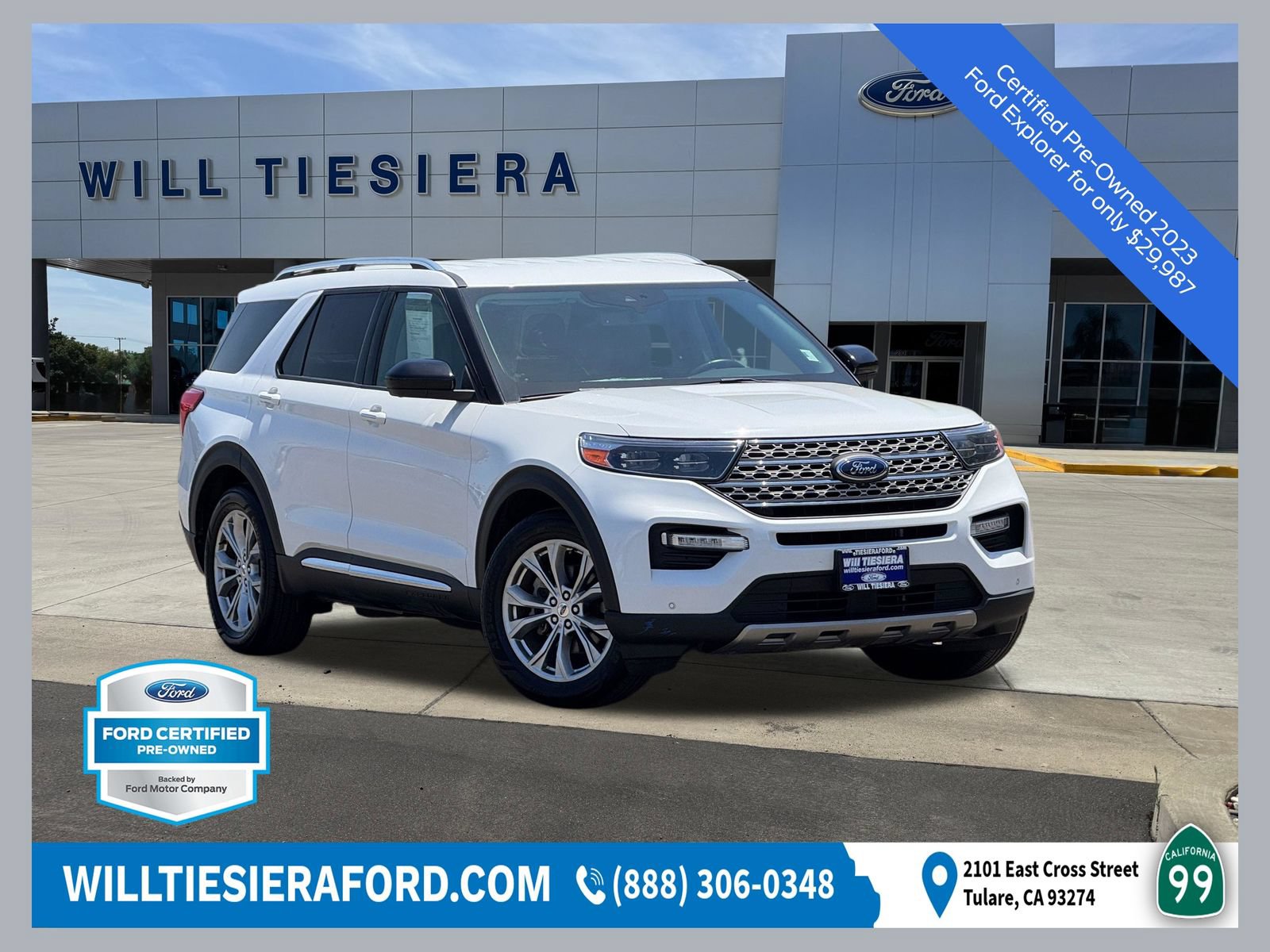 Certified 2023 Ford Explorer Limited