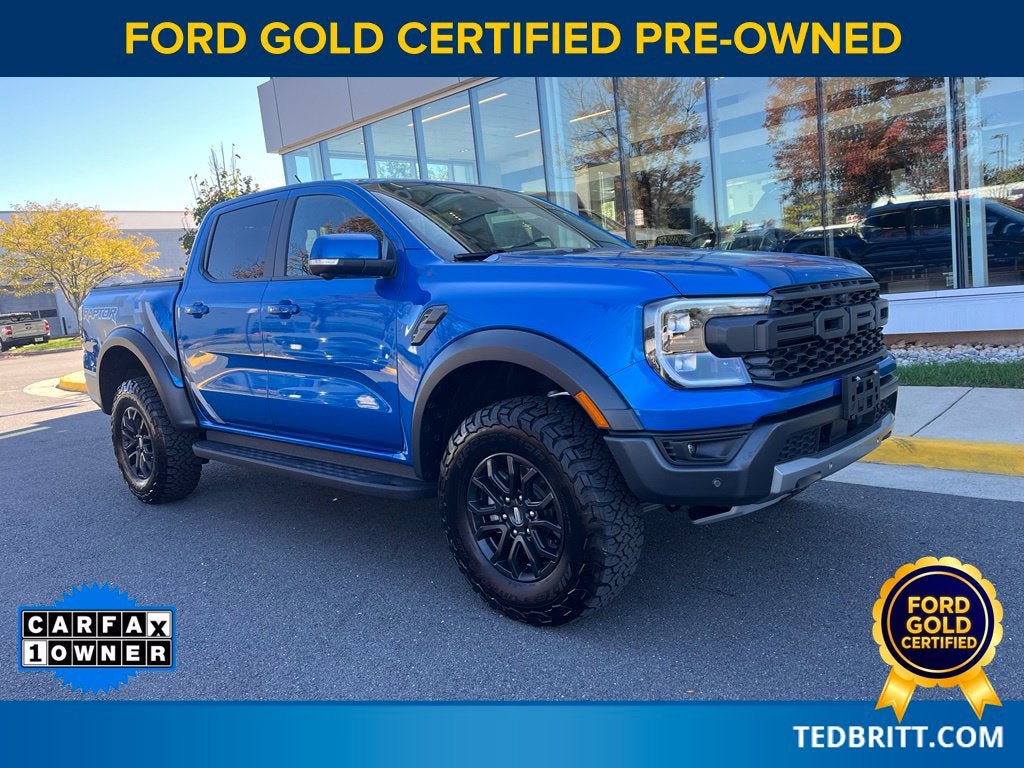 Certified 2025 Ford Ranger Raptor AWD/4WD image 1