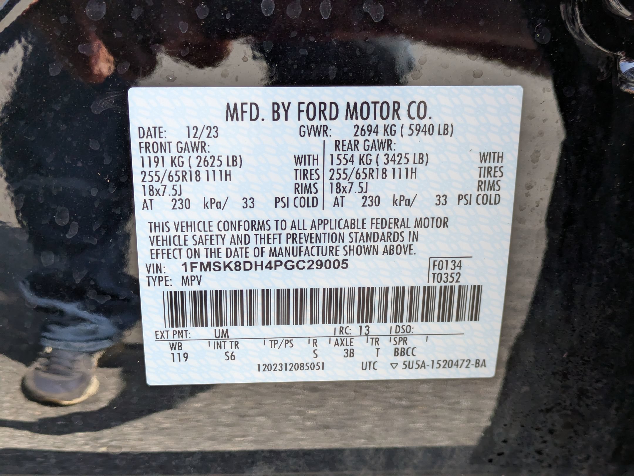 Certified 2023 Ford Explorer XLT w/ Equipment Group 202A AWD/4WD image 24