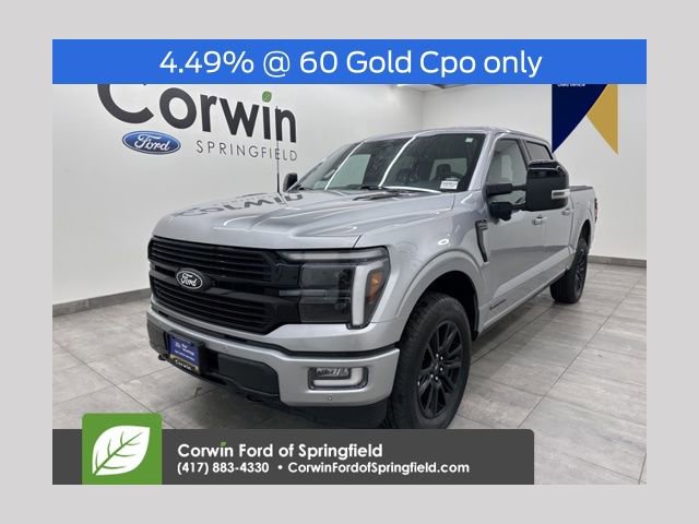 Certified 2025 Ford F150 Platinum w/ FX4 Off-Road Package