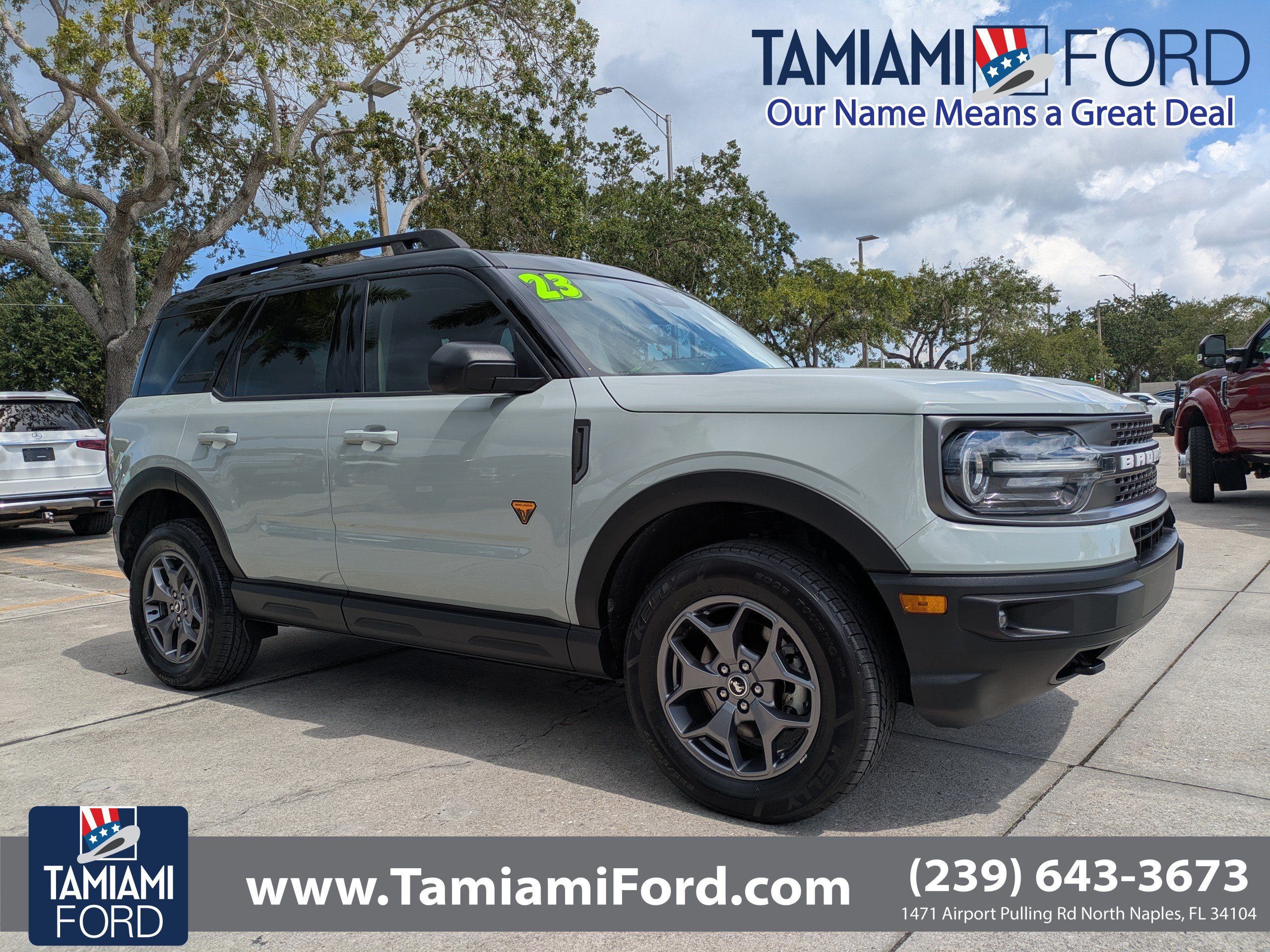 Certified 2023 Ford Bronco Sport Badlands w/ Premium Package