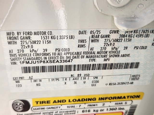 Certified 2025 Ford Expedition King Ranch AWD/4WD image 26