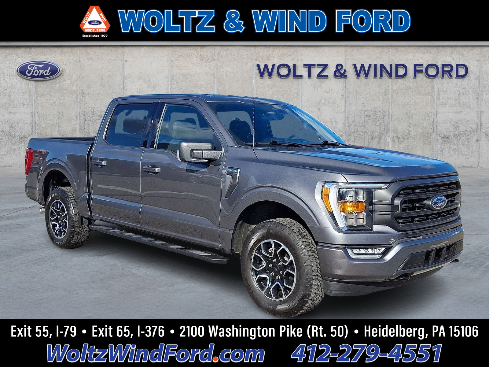 Certified 2023 Ford F150 XLT w/ Equipment Group 302A High