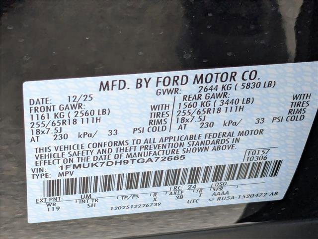 Certified 2026 Ford Explorer Active w/ Active Comfort Package RWD image 15