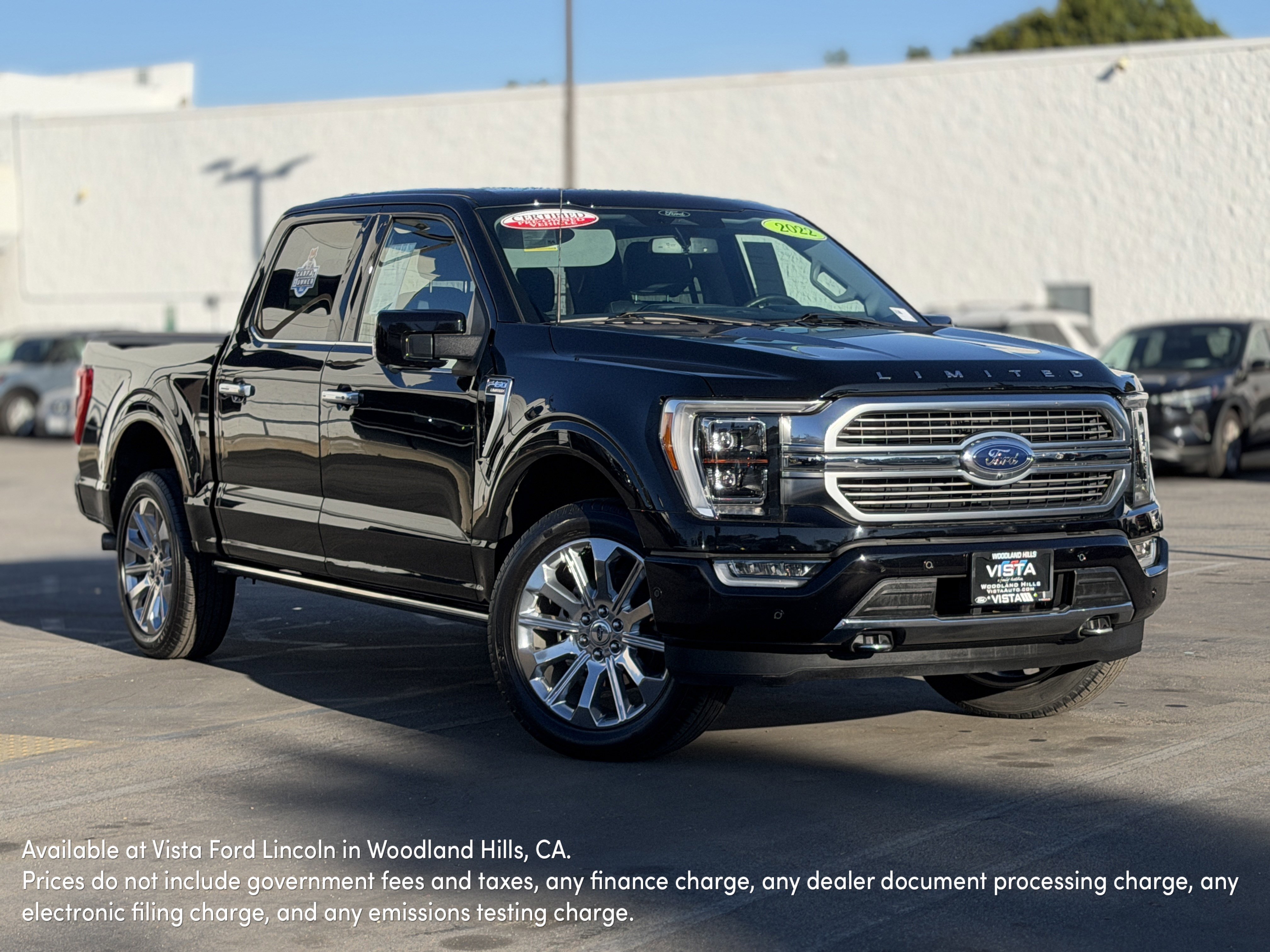 Certified 2022 Ford F150 Limited image 1