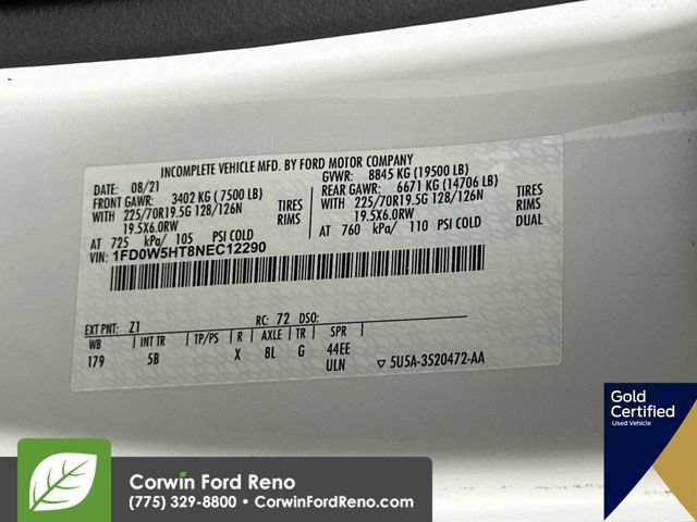Certified 2022 Ford F550 4x4 Crew Cab Super Duty image 36
