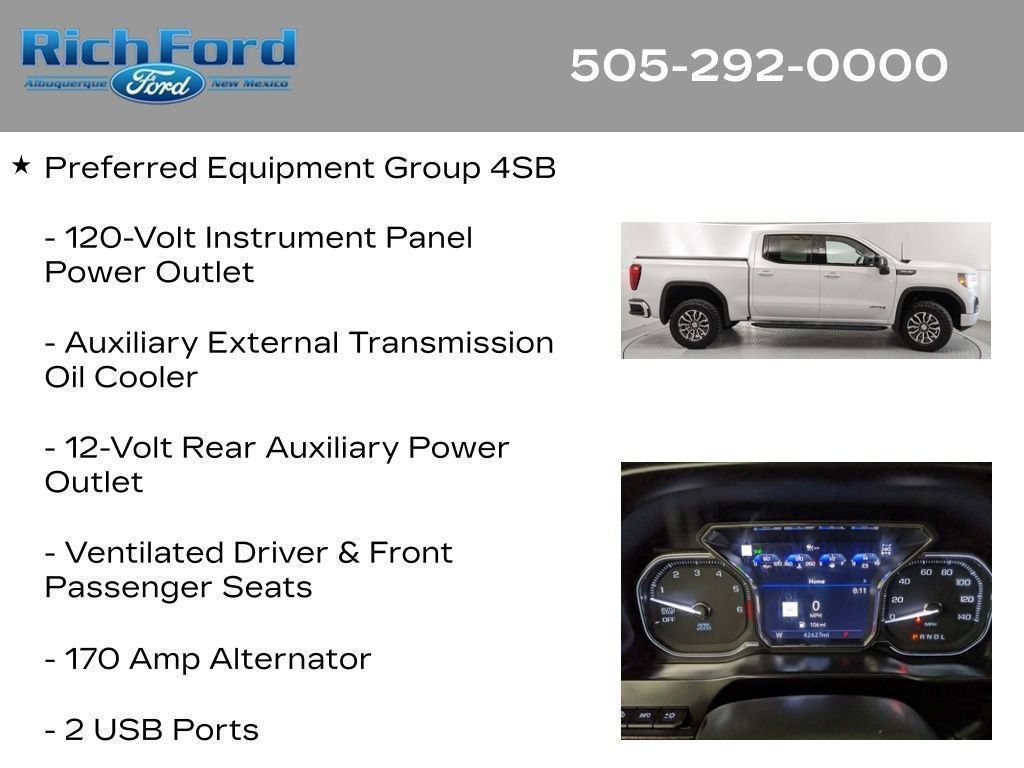 Used 2021 GMC Sierra 1500 AT4 w/ AT4 Value Package AWD/4WD image 88