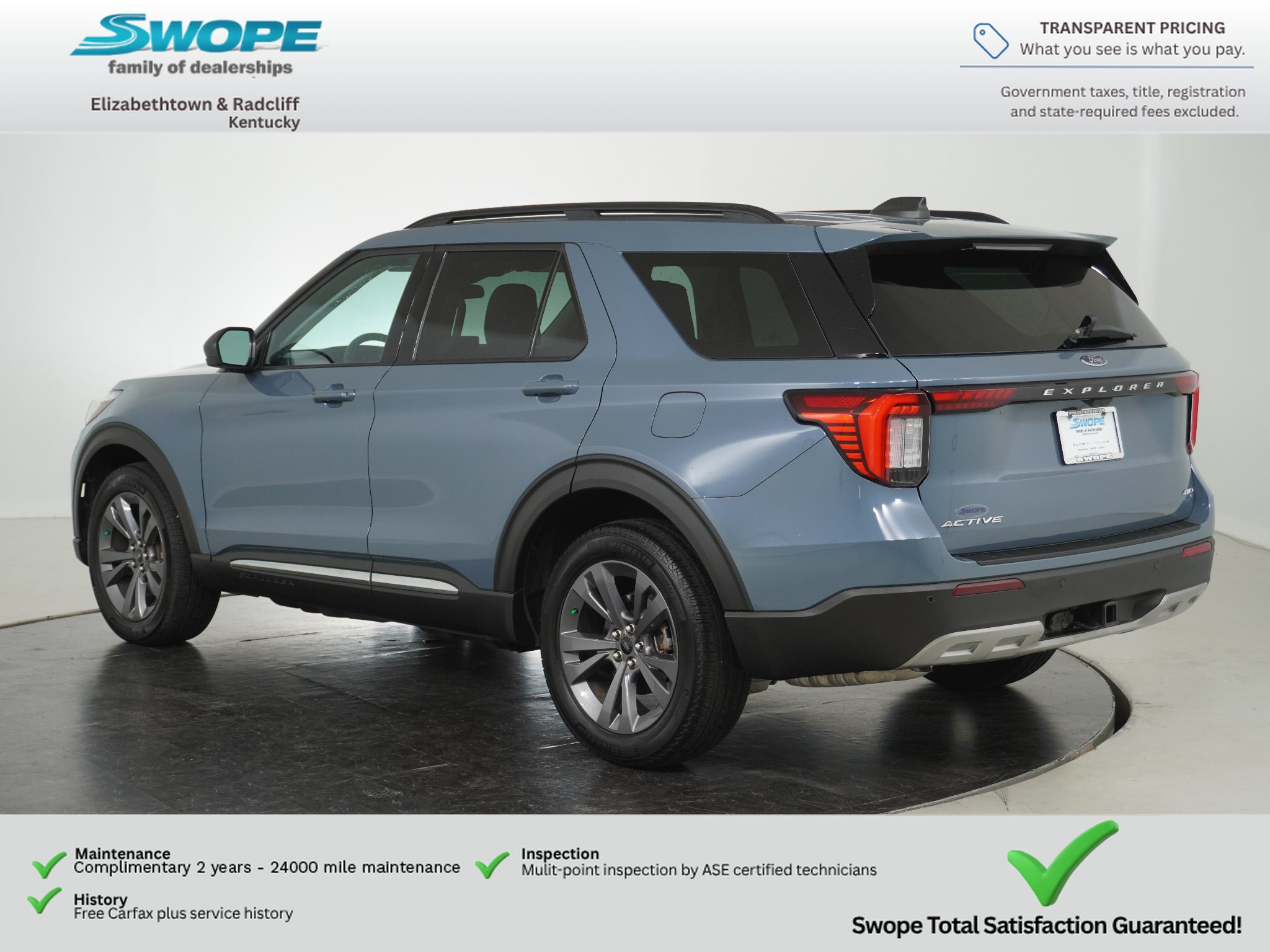 Certified 2025 Ford Explorer Active w/ Active Comfort Package AWD/4WD image 5