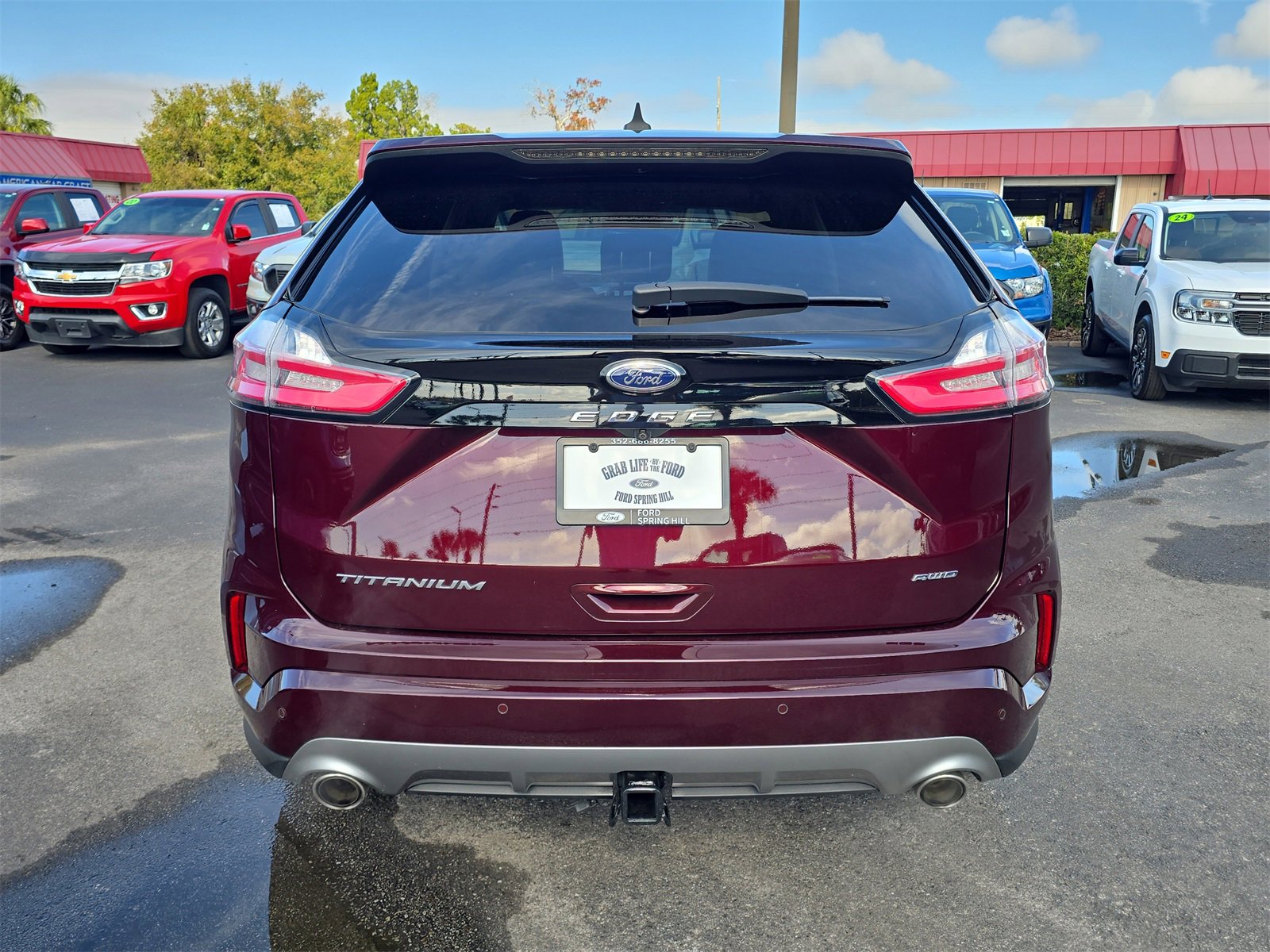 Certified 2022 Ford Edge Titanium w/ Equipment Group 301A image 5