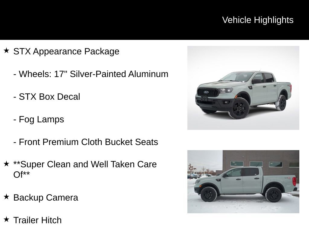 Certified 2022 Ford Ranger XL w/ Equipment Group 101A High image 16